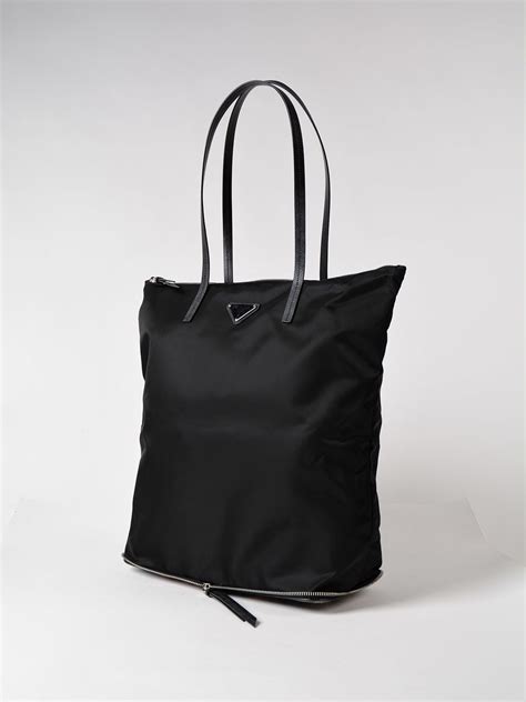 prada nylon weste|Prada nylon shopper tote.